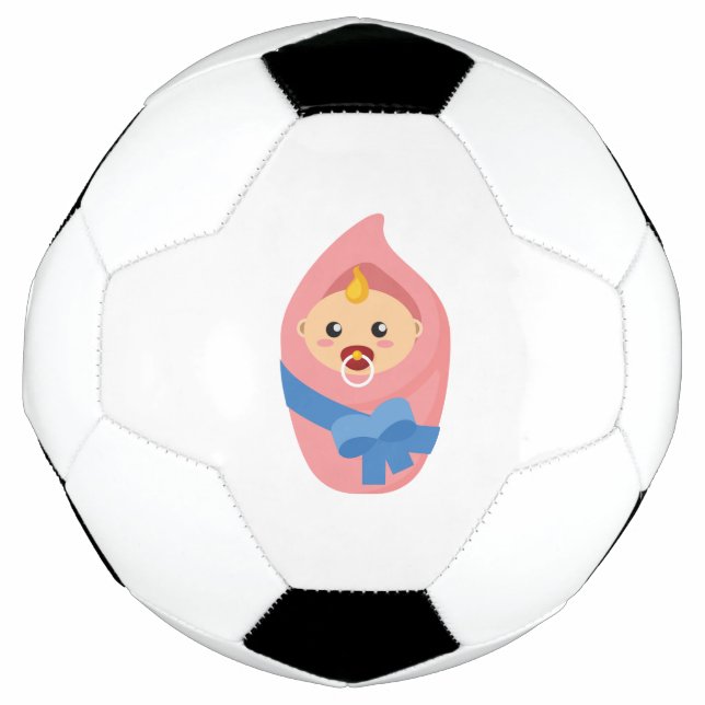 Bola De Futebol Cliente de bebê recém-nascido (Frente)