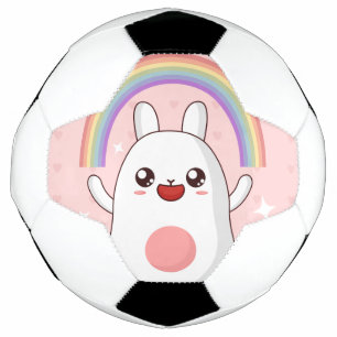 Bola De Futebol Clipe arco-íris Kawaii