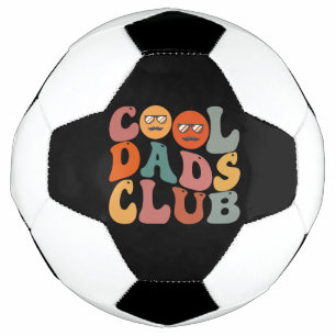 Bola De Futebol Clube de Pais Legais Pai Dia dos Pais Retro Groovy
