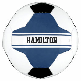 Bola de futebol com nome em qualquer cor HAMbyWG