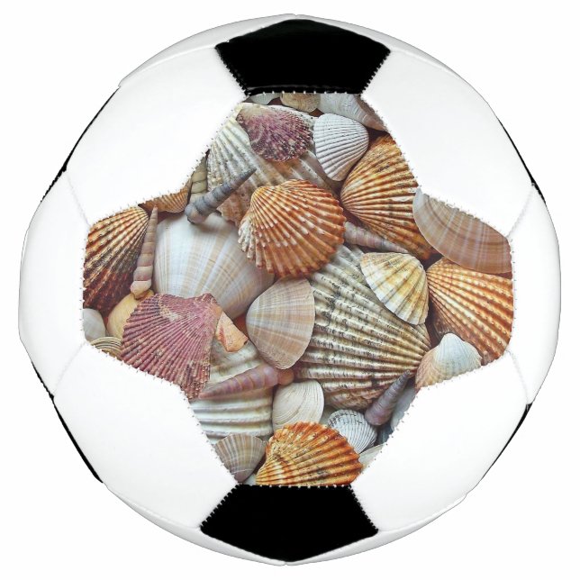 Bola De Futebol Conchas marítimas (Frente)