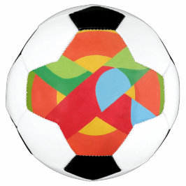 Bola De Futebol Contemporary Linear Line Soccer Ball