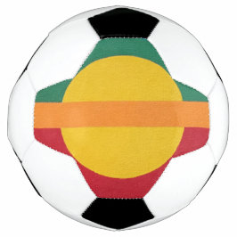 Bola De Futebol Contemporary Yellow Sun Soccer Ball