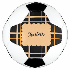 Bola De Futebol Cool Striped Pattern