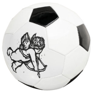 Bola De Futebol Copo Feliz do Anjo do Dia dos Namorados Futebol Pr