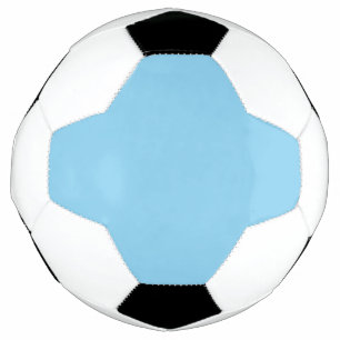 Bola De Futebol cor azul de bebê