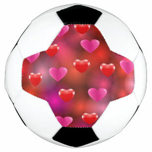 Bola De Futebol Corações do namorados