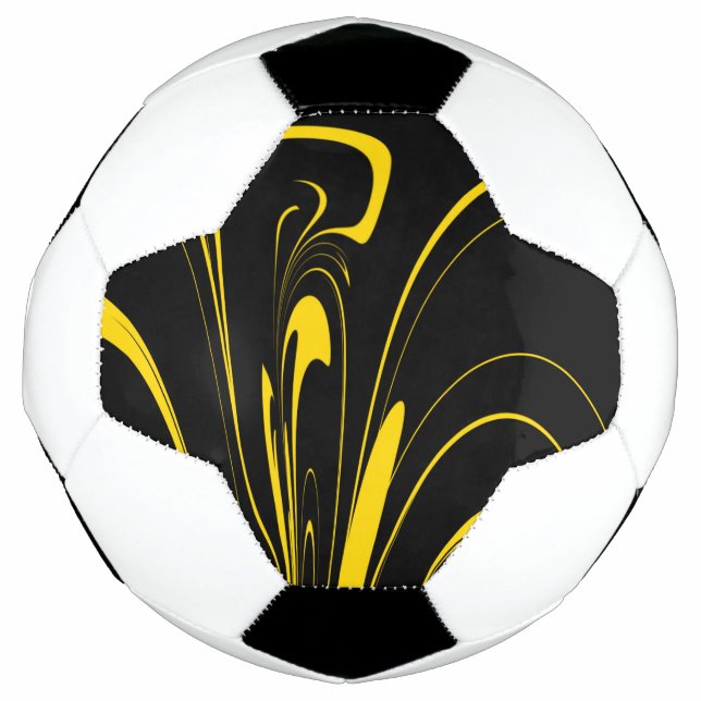 Bola De Futebol Cores de Abelha (Frente)