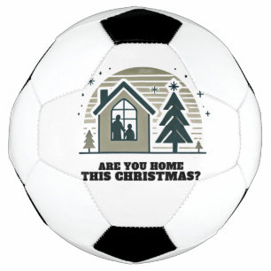 Bola De Futebol Cozy Family Christmas Home Decor Art