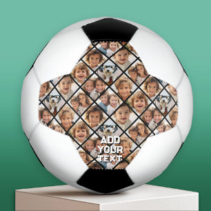 Bola De Futebol Criar uma Colagem de Fotos Personalizada 8 - Forma