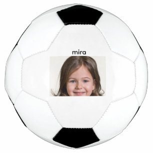 Bola De Futebol Crie a Foto Personalizada da Criança do Seu Filho