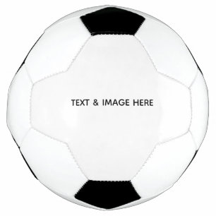 Bola De Futebol Crie seu próprio branco