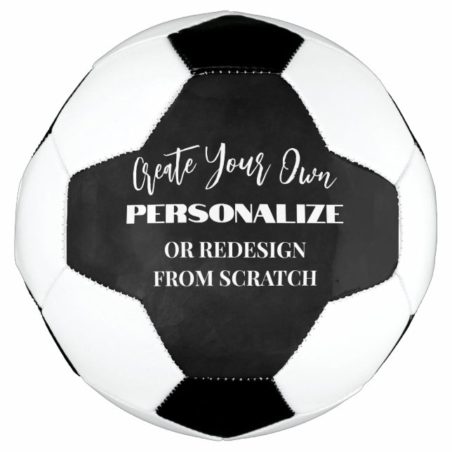 Bola De Futebol Crie seu próprio - Design a personalizado (Frente)