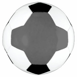 Bola De Futebol Crie seu próprio design personalizado cinza escuro