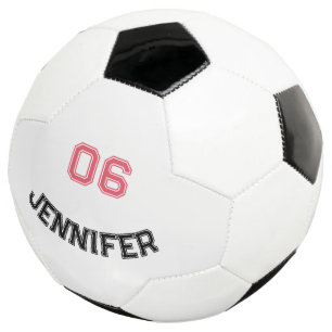 Bola De Futebol Crie seu próprio nome de número de jogador persona
