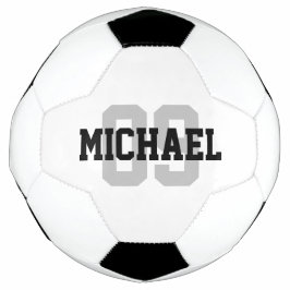 Bola De Futebol Crie seu próprio número de nome personalizado