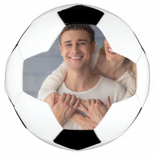 Bola De Futebol Crie Seu Próprio Quadro de Foto de Casal Personali