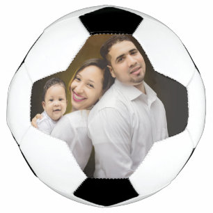 Bola De Futebol Crie sua própria foto da família