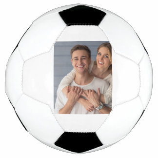 Bola De Futebol Crie Sua Própria Foto de Casal Personalizada