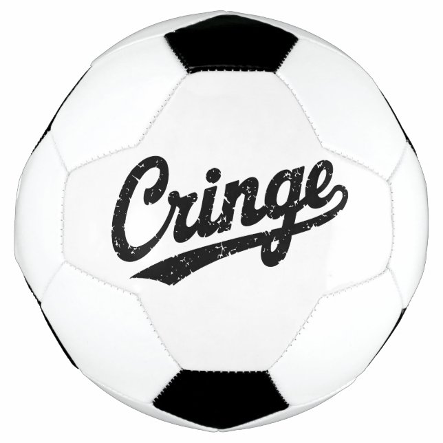 Bola De Futebol Cringe  (Frente)