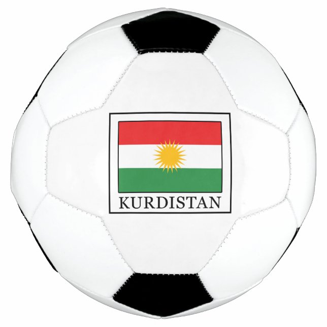 Bola De Futebol Curdistão (Frente)