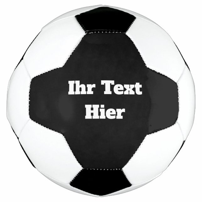 Bola De Futebol Custom Fußball Mit Text (Frente)