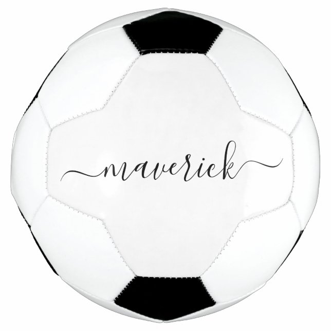 Bola De Futebol Custom Name Soccer Ball Personalized for All Ages (Frente)