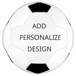 Bola De Futebol Custom Soccer Ball – Add Your Design Here