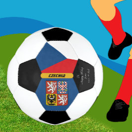 Bola De Futebol Czechia Personalizada, Bandeira, Galeria Fotográfi