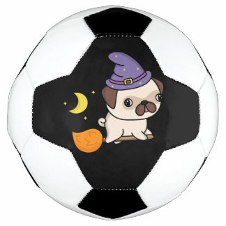 Bola de Futebol da Bruxa Pug