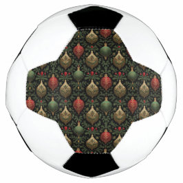 Bola De Futebol Damascado Festivo 