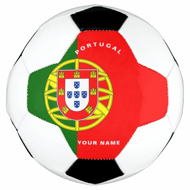 Bola de Futebol de Bandeira Portugal (Frente)