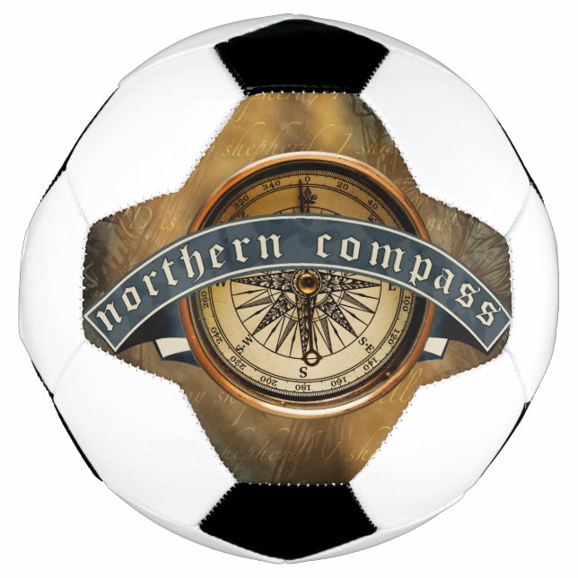 Bola de Futebol de Compass do norte (Frente)