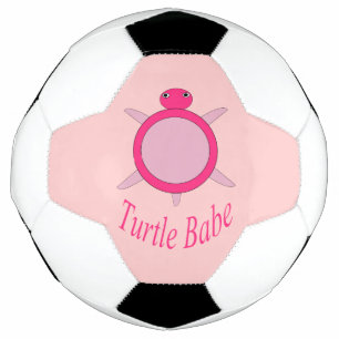 Bola de Futebol de Tartaruga Rosa-Cor-de-Rosa