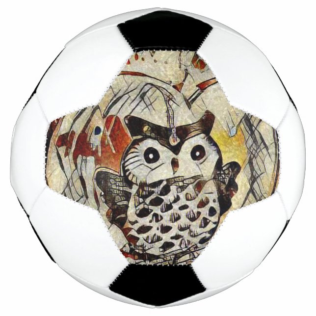 Bola De Futebol Desenho de coroa (Frente)