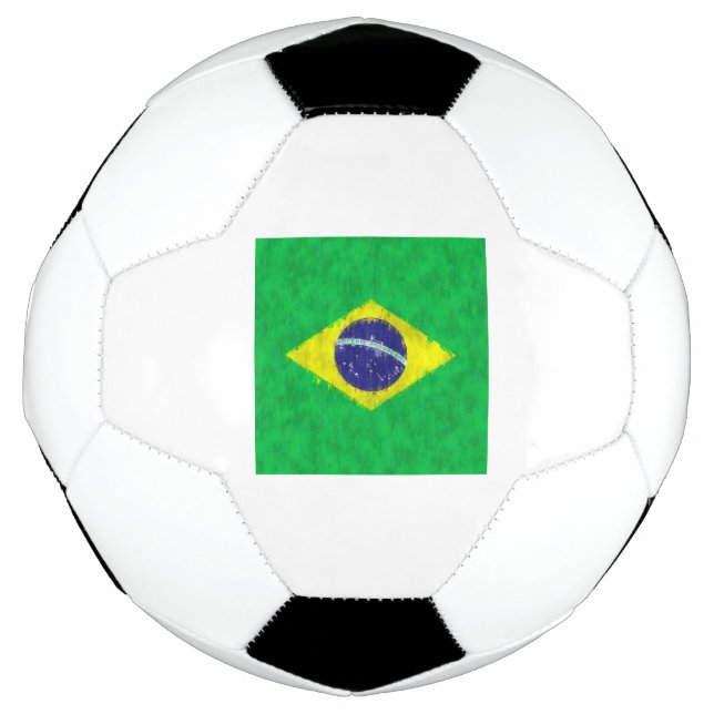 Bola De Futebol Desenho de pintura a óleo no Brasil (Frente)