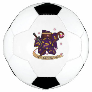 Bola De Futebol Design de Dice de Warlock