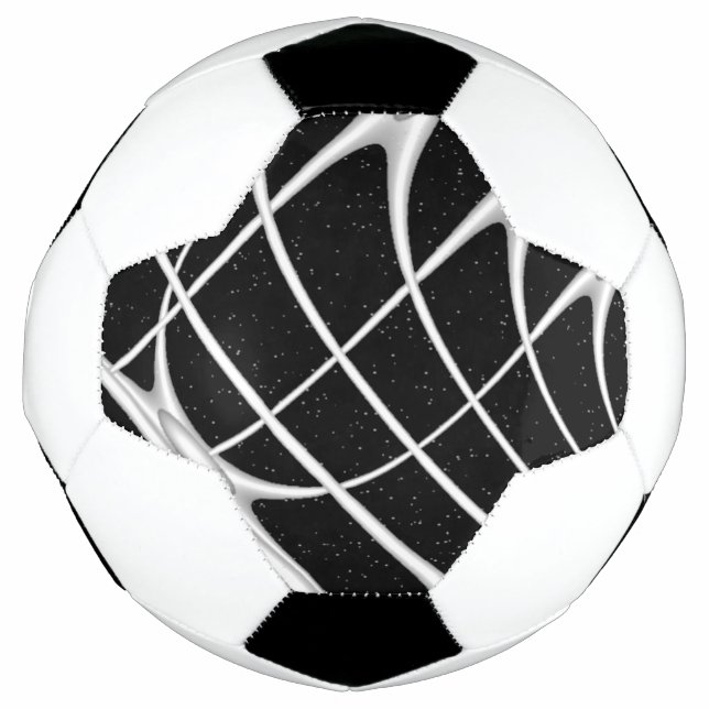 Bola De Futebol Design de Espaço Galáxico (Frente)