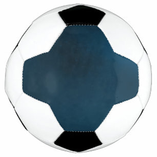 Bola De Futebol Design de Padrão com Tema Azul Real