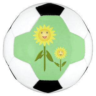 Bola De Futebol Dia de as mães Girassóis