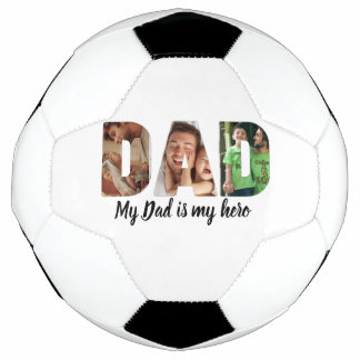 Bola De Futebol dia de os pais 3 Foto personalizada moderna