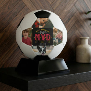 Bola De Futebol Dia de os pais divertido MVD de Pai mais valioso 4