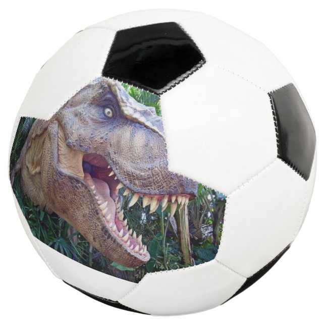 Bola de Futebol Dinossauro Fofo (Três quartos)