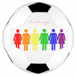 Bola De Futebol Direitos das mulheres LGBTQIA Thunder_Cove 2017