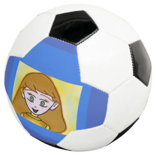 Bola de Futebol do Bingo Azul