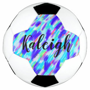 Bola de Futebol do Caos Colorido