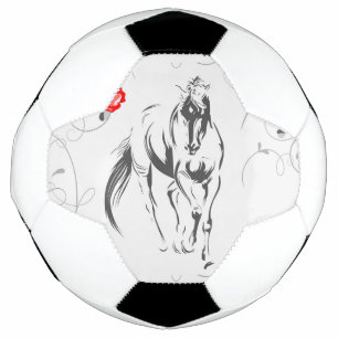 Bola de Futebol do Cavalo Barroco