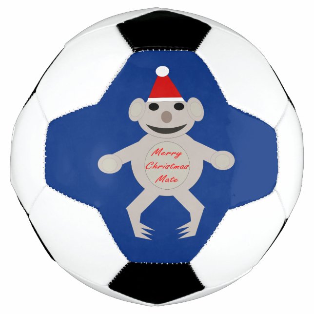 Bola de Futebol do Koala Bear no Natal australiano (Frente)