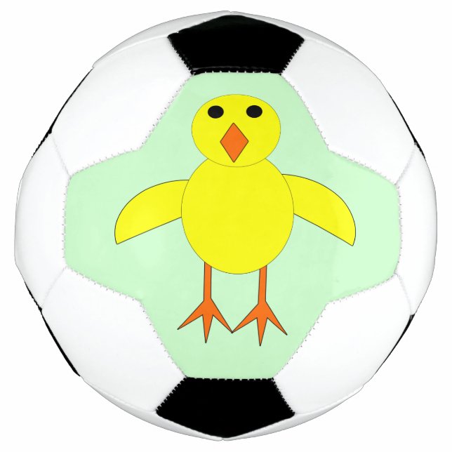 Bola de futebol do Pintinho de Páscoa (Frente)