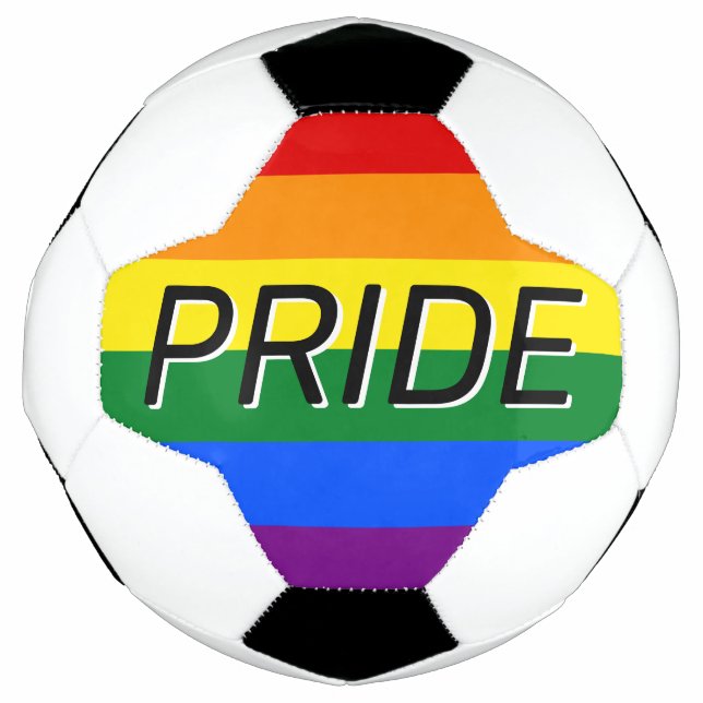 Bola de Futebol do Rainbow Prid (Frente)